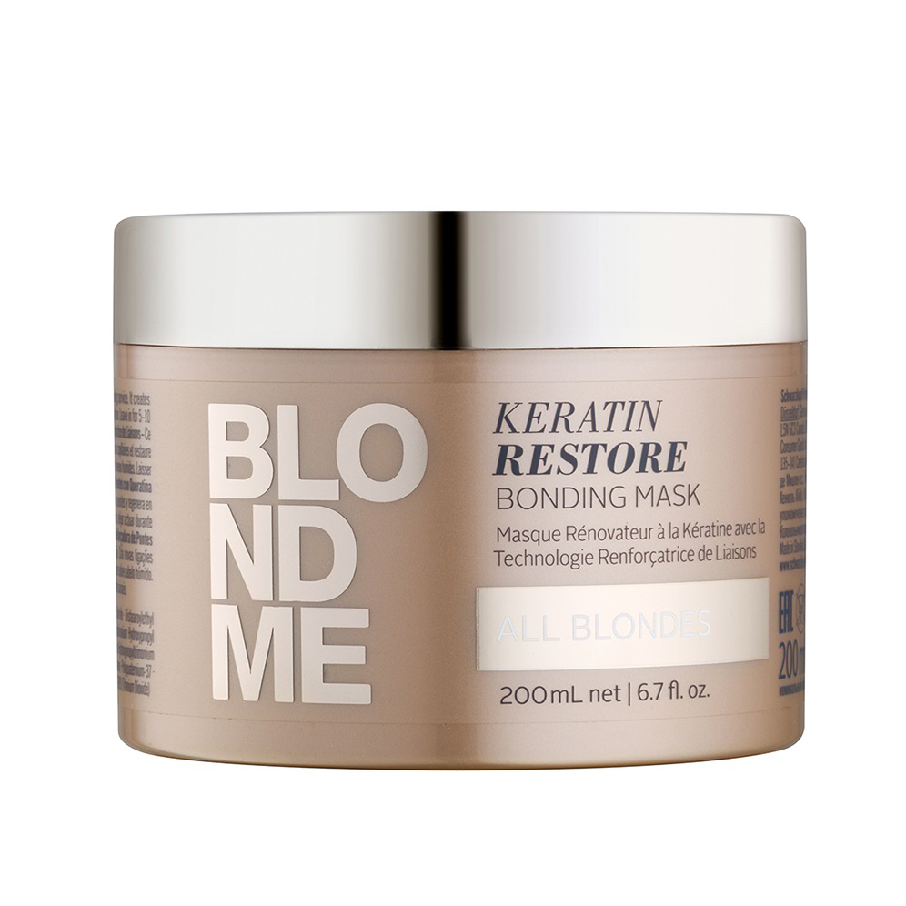 Blondme Mascarilla de rubios con queratina y reforzadora